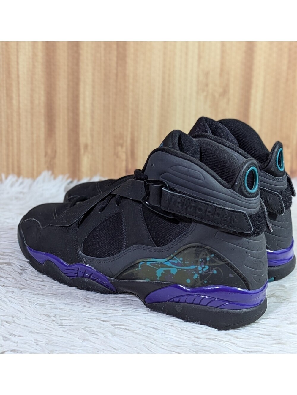 Size 6 - Air Jordan 8.0 Aqua - 467807-009